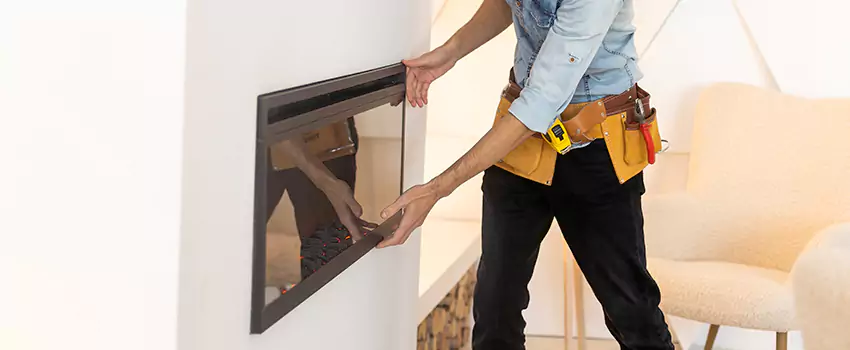 Metal Fireplace Installation in Imperial, California