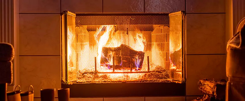 Mendota Hearth Landscape Fireplace Installation in Imperial, California
