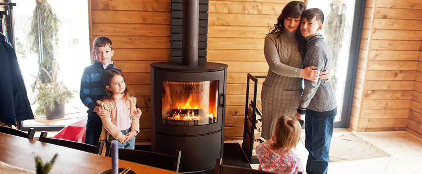 Morso Cast Iron Fireplace Insert Installation in Imperial, California