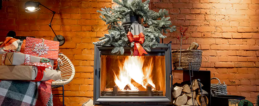 Travis Industries Linear Gas Fireplace Installation in Imperial, California