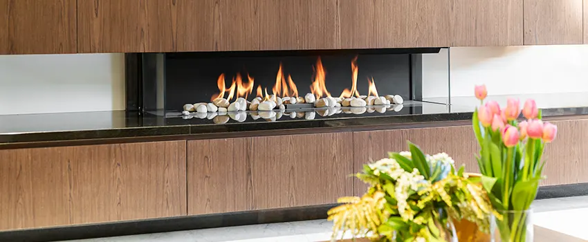 Double-height Fireplace Design Refurbishment in Imperial, California