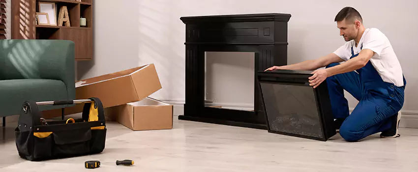 Old Rusted Metal Fireplace Repair And Replacement in Imperial, CA
